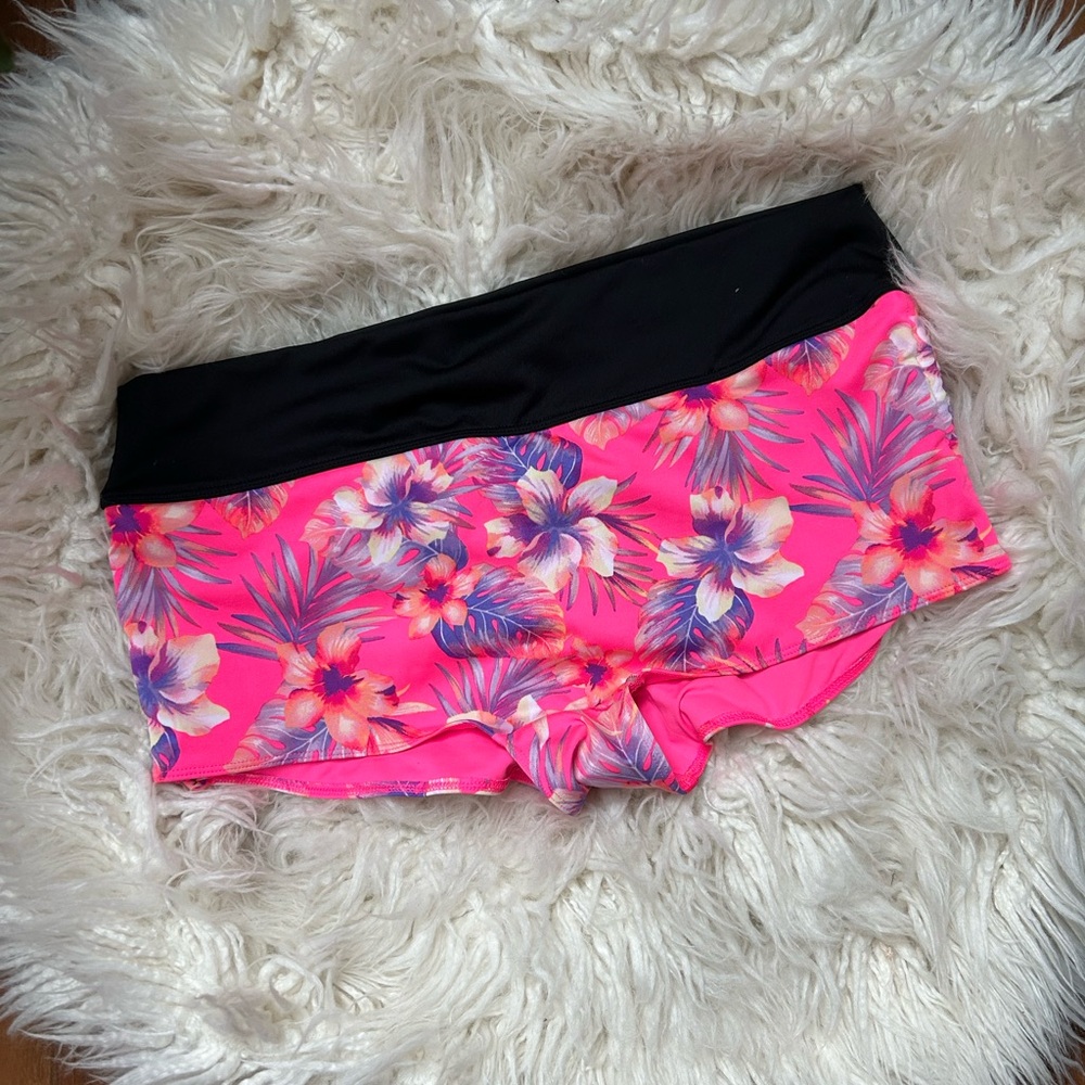 Floral Tropical Gym To Swim Shorts